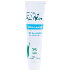 Pur Aloé Crème Mains à l'Aloe Vera 70% Bio 100 ml