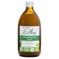 Pur Aloé Gel d'Aloé Vera à Boire Bio 500 ml