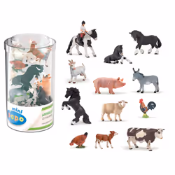 Papo Mini PLUS Ferme (Tube, 12 pcs) - Vue supplémentaire 14