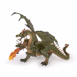 Papo Dragon deux têtes
