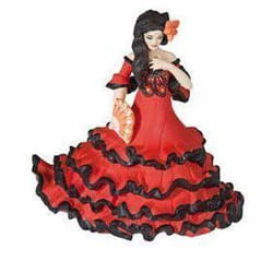 Figurine Princesse Andalouse PAPO - Modèle 38818 - 9.5 cm x 10 cm - Jouet pour Enfant dès 3 ans