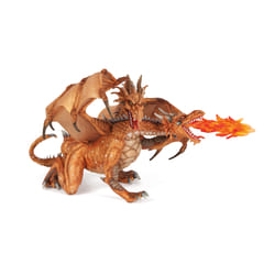 Papo Dragon deux têtes or