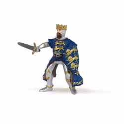 Papo Roi Richard bleu, Figurine à collectionner, Film et série TV, 158 g