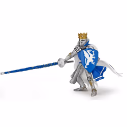 Papo Roi au dragon bleu