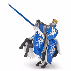 Papo Roi au dragon bleu