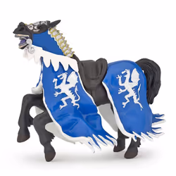 Papo Cheval du roi au dragon bleu, 16 g