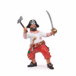 Papo Pirate à la hache, Figurine à collectionner, Film et série TV, 588 g