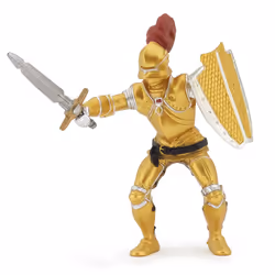 Papo Chevalier or en armure, 3 an(s), The Medieval Era, Multicolore, PVC