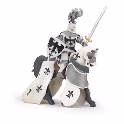 Papo Chevalier blanc au cimier