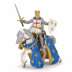 Papo Saint Louis et son cheval