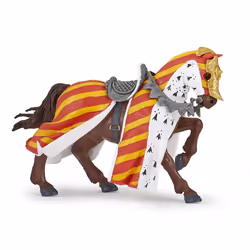 Papo Cheval de tournoi, Figurine à collectionner, Film et série TV, 14 g