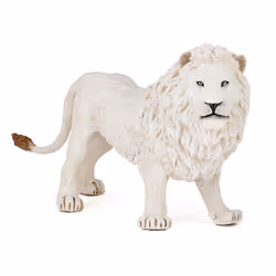Papo Lion blanc, 3 an(s), Wild animal kingdom, Blanc, PVC