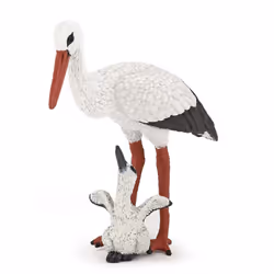 Papo Cigogne et son bébé, Figurine à collectionner, Film et série TV, 51 g