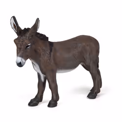 Papo Ane de Provence, 3 an(s), Wild animal kingdom, Marron, Blanc, PVC