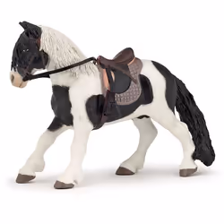 Papo Poney avec selle, 3 an(s), Horses, foals and ponies, Multicolore, PVC