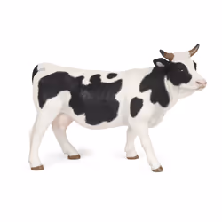 Papo Vache noire et blanche, 201 g