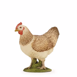 Papo Poule rousse, 3 an(s), Farmyard friends, Multicolore, PVC