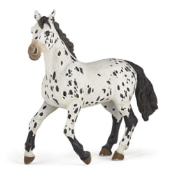 Papo Cheval appaloosa noir