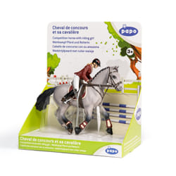 Papo Cheval De Concours Et Sa Cavalière