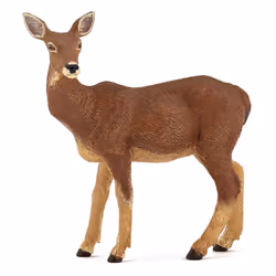 Papo Biche, 3 an(s), Wild animal kingdom, Marron, PVC