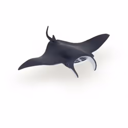 Papo Raie manta, 3 an(s), Marine life, Noir, Blanc, PVC