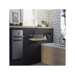 Noirot - Sèche-serviettes intuis helia 1200W soufflant Gris anthracite NEK2514SEHS