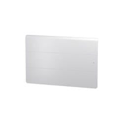 Radiateur Fonte Noirot axoo 1500W horizontal blanc connecté NEN3075SEEC