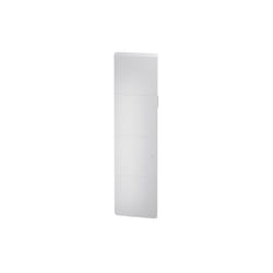 Radiateur Fonte Noirot axoo 1500W Vertical blanc connecté NEN3085SEEC