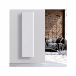 Description générale Le radiateur électrique Vertical CHAMANE, d'une puissance de 1500W, offre une chaleur douce et enveloppa ...