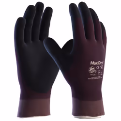 Ces gants de protection tricotée ultra légère en Nylon/Lycra MAXIDRY® OIL™ de la marque ATG sont résistants à l'huile et offr ...