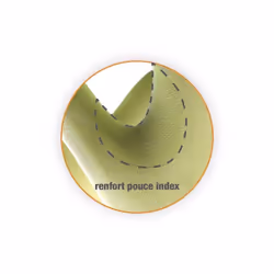Ces gants de travail MaxiCut® Ultra™ AT443745 ATG offrent une protection contre les coupures dans les environnements secs, to ...