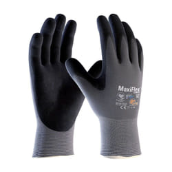 ATG - Gants de travail tricoté maxiflex ultimate enduit mousse de nitrile gris foncé bleu marine T10 MXFLULT874AD 10