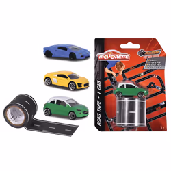 Smoby Majo Playtape + 1 Veh Blister Asst, 3 an(s), Noir