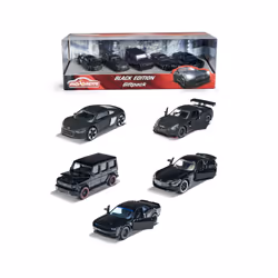 Majorette Black Edition, Voiture, 3 an(s), Métal, Plastique, Noir
