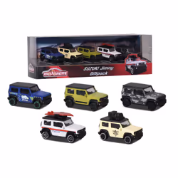 Majorette MAJO JIMNY GIFTPACK 5 PCS, Thaïlande, 100 mm, 300 mm, 100 mm