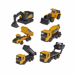 Majorette Prem Volvo Const. 3pcs Asst