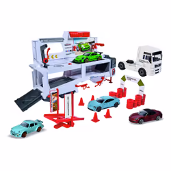 Majorette MAJO PORSCHE TRUCK EXPE + 4 VEH
