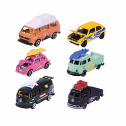 Majorette VW The Originals Premium Car, Voiture, 3 an(s), Métal, Plastique, Couleurs assorties