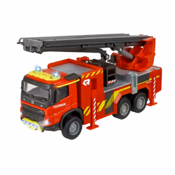 Majorette 213713000, Camion de pompier, 3 an(s), AAA, Métal, Plastique, Gris, Rouge