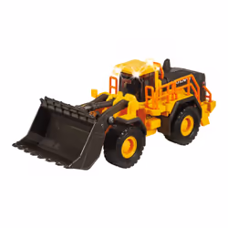 Majorette Volvo Wheel Loader, Chargeur, 3 an(s), AAA, Métal, Plastique, Noir, Jaune