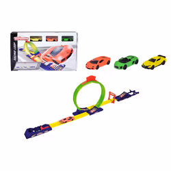 Smoby MAJO RACING LOOP + 3 VEH., 3 an(s), Multicolore