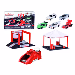 Smoby MAJO PORSCHE RACING TENT + 5 VEH, 3 an(s), Multicolore
