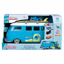 Smoby MAJO VW THE ORIGINALS CARRY CASE+3V, 3 an(s), AAA, Bleu