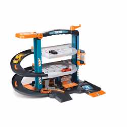 Smoby Majo Garage City Flex 5 Veh, 3 an(s), Gris