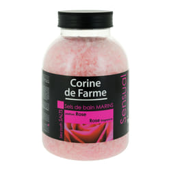 Corine de Farme 013410ES sel et minéraux de bain 1,3 kg Rose Billes de bain