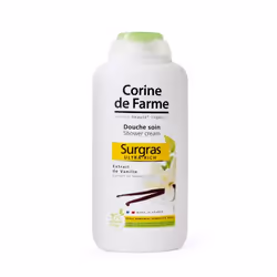 Corine de Farme Douche Soin Surgras à l'Extrait de Vanille, Crème de douche, 500 ml, Adults, Adult, Femmes, Corps, Peau sensi ...
