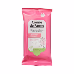 Corine de Farme Lingettes Intimes Douceur, Rouge, Papier, Monochromatique, France, N'oubliez pas d'emporter vos Lingettes Int ...