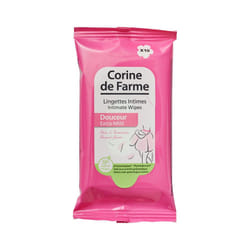 Corine de Farme Lingettes Intimes Douceur
