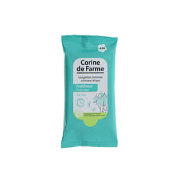 Corine de Farme Lingettes Intimes Fraîcheur
