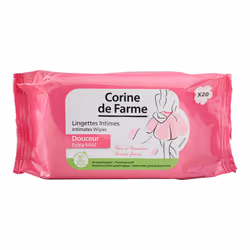 Corine de Farme Lingettes Intimes Douceur